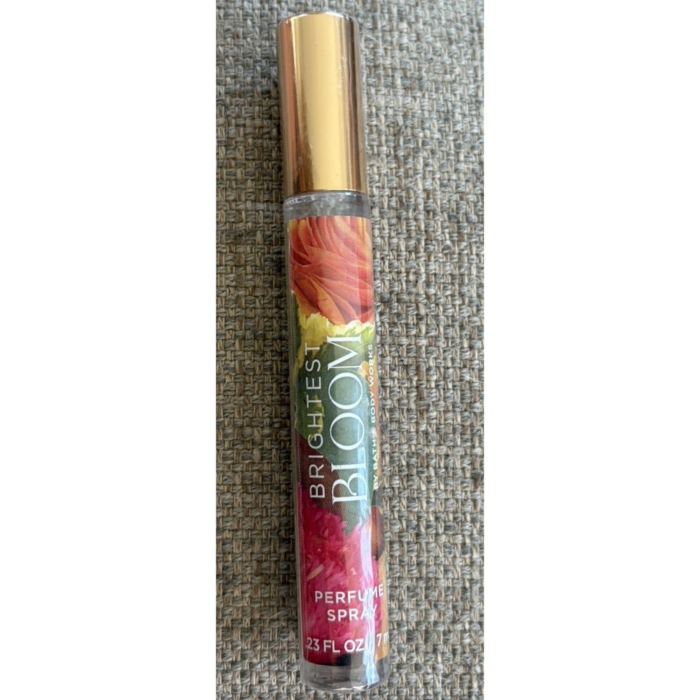 NEW! Bath & Body Works BRIGHTEST BLOOM Perfume Mist Spray Travel Wand Fragrance